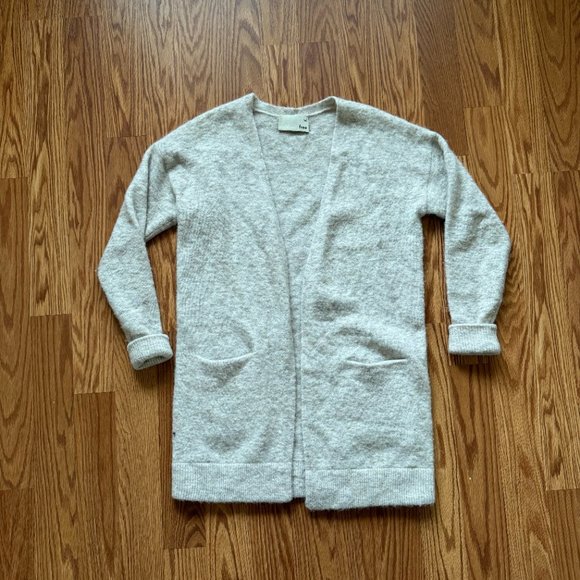 Wilfred Free Aronson Alpaca Wool Blend Long Cardigan Sweater Size S - Picture 3 of 4